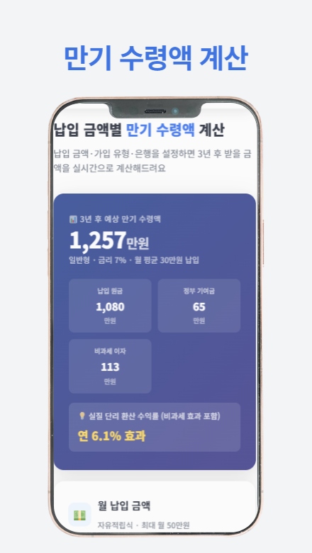 청년미래적금 신청 가이드를 안내하는 스마트폰과 저축통장 이미지가 있는 썸네일
